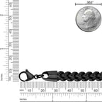 Thick Foxtail Chain Necklace