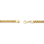 Thick Foxtail Chain Bracelet