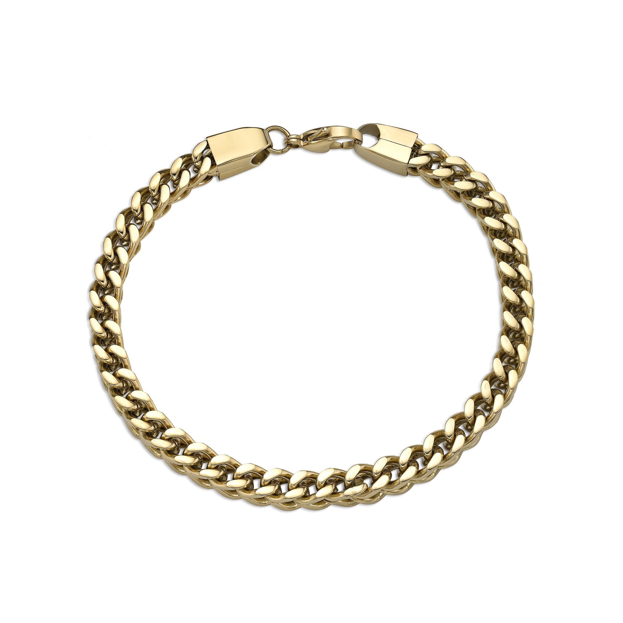 Thick Foxtail Chain Bracelet