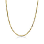 Thin Chain in Gold Ion Plated Stainless Steel