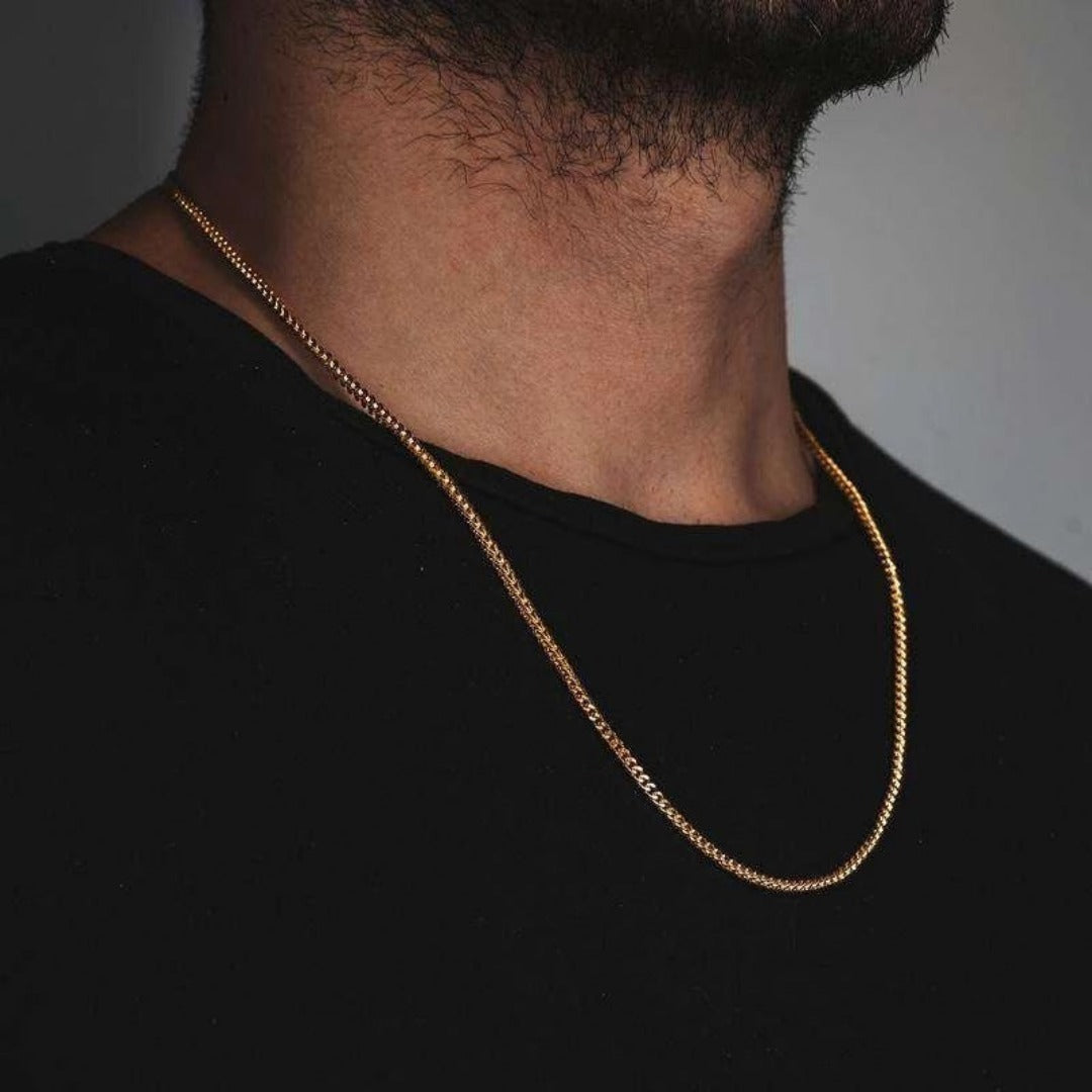 Thin Foxtail Chain Necklace