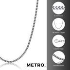 Thin Foxtail Chain Necklace