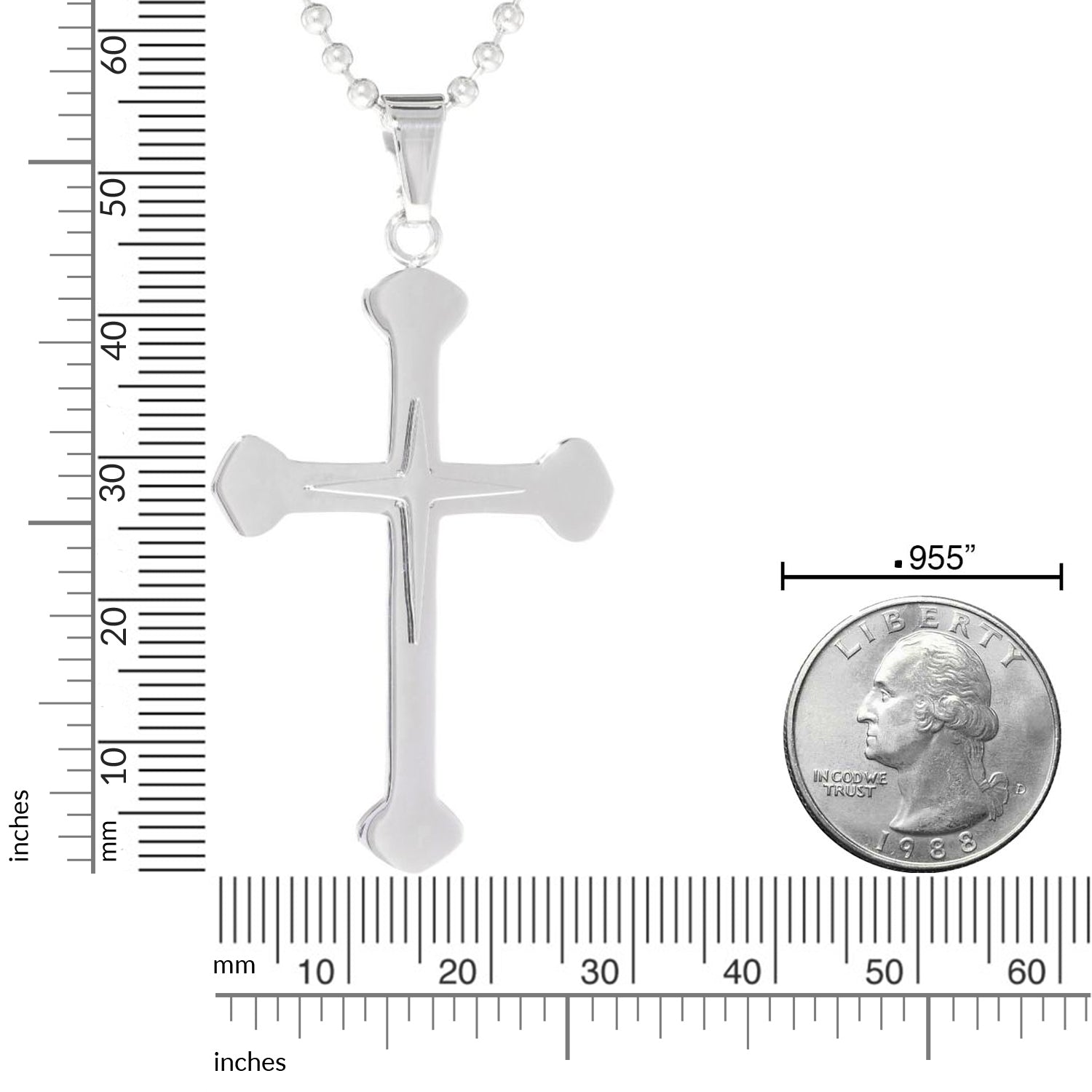 Basic Cross Pendant