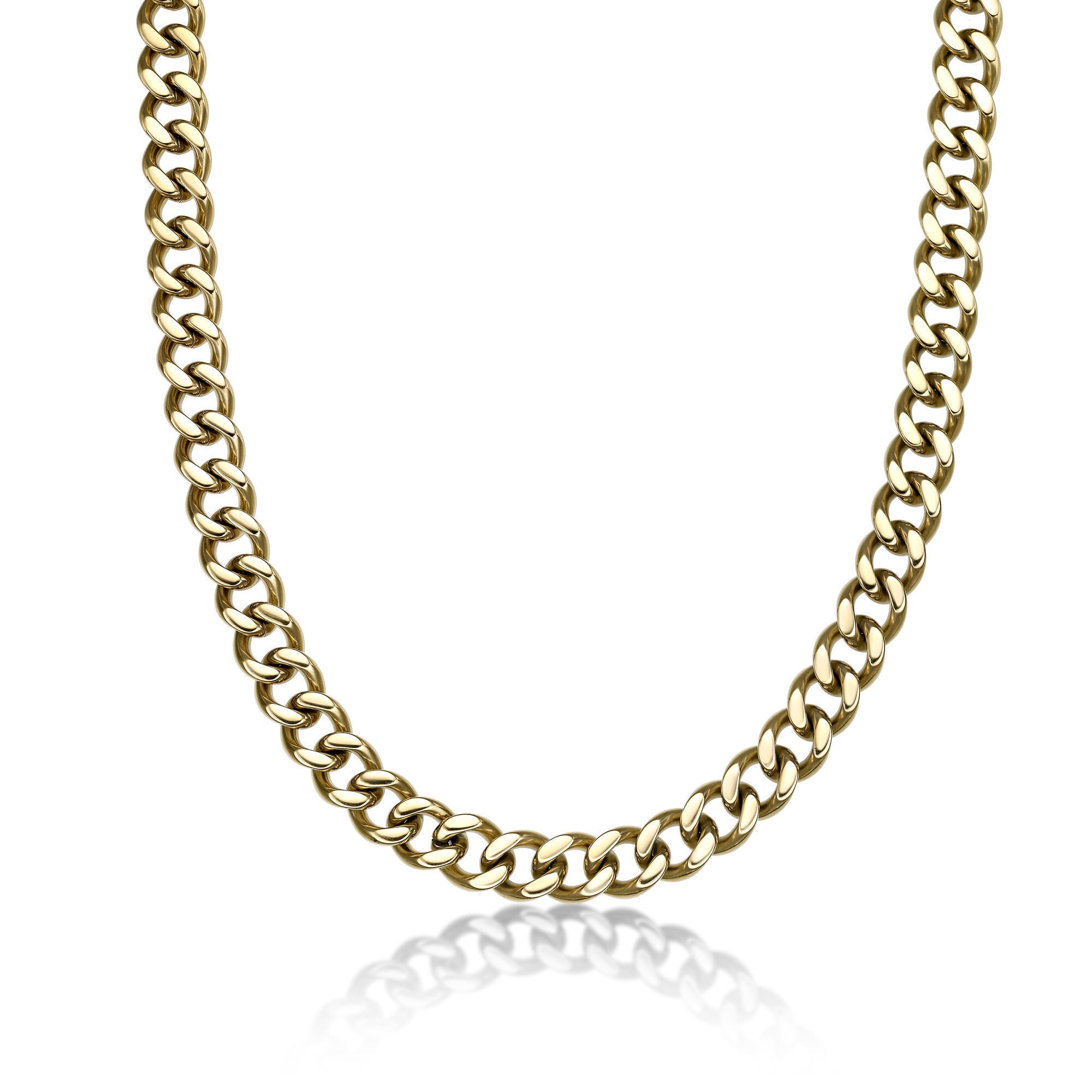 Thick Curb Chain Necklace