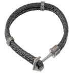 Anchor Leather Bracelet