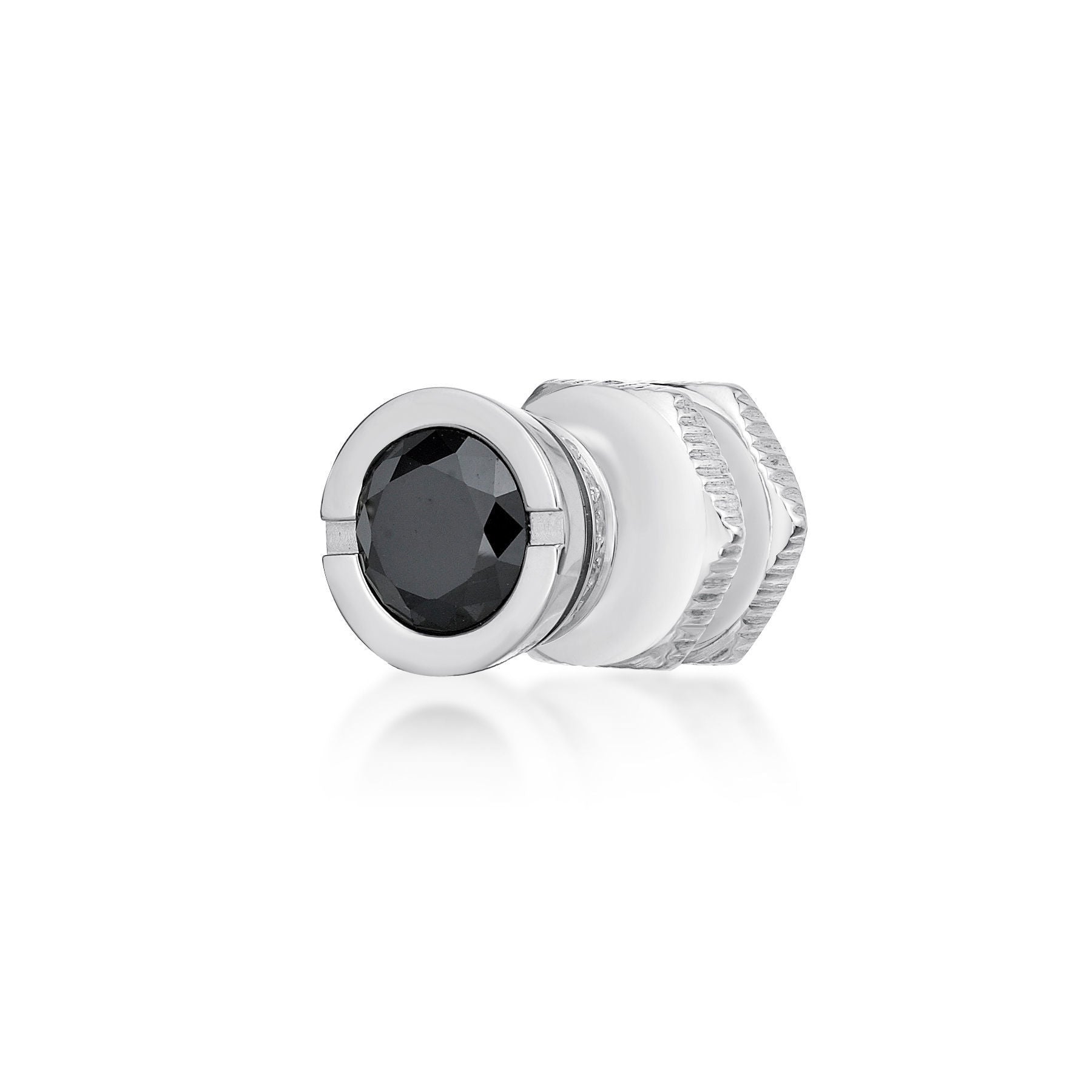 Round Cubic Zirconia Stud Earrings