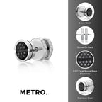 Round Diamond Stud Earrings