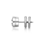Round Diamond Stud Earrings