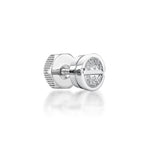 Round Diamond Stud Earrings