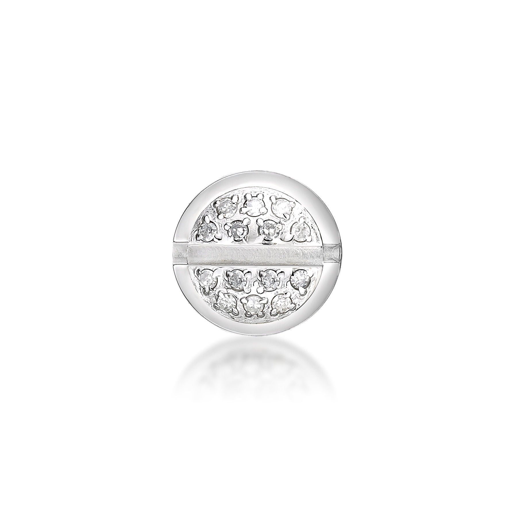 Round Diamond Stud Earrings