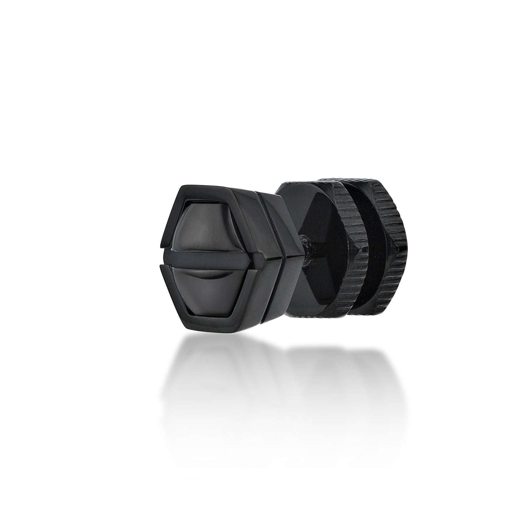 Hexagon Stud Earrings