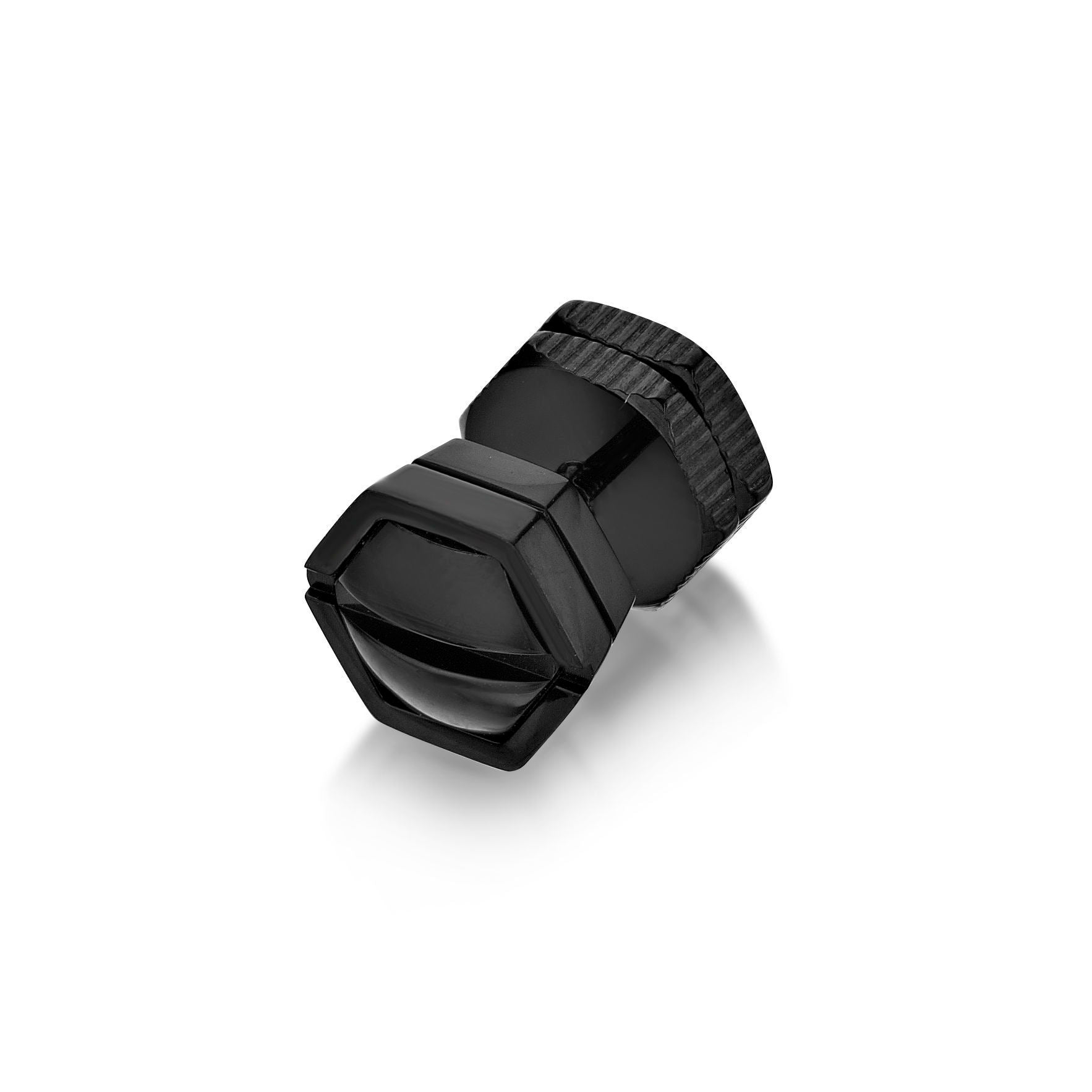 Hexagon Stud Earrings