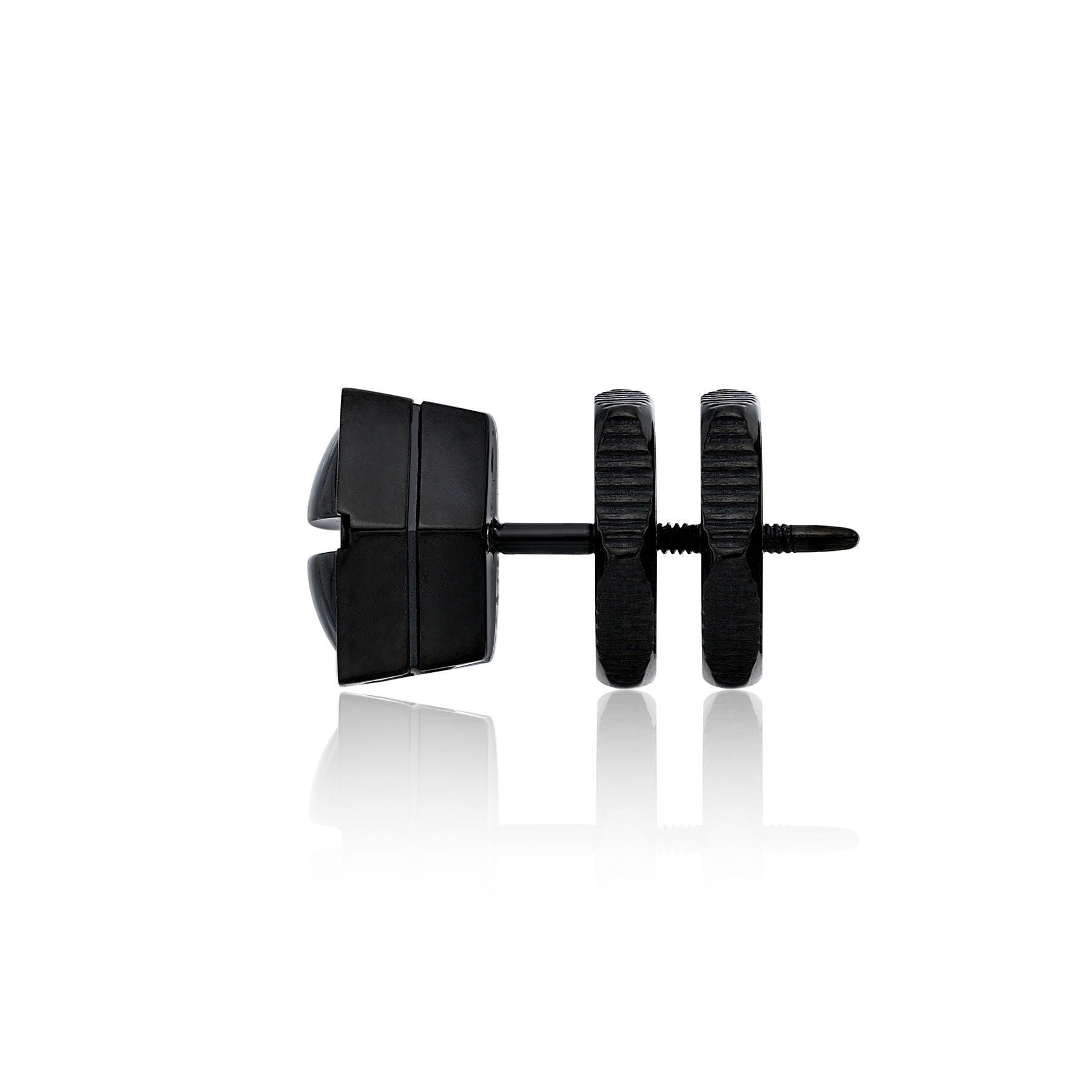 Hexagon Stud Earrings