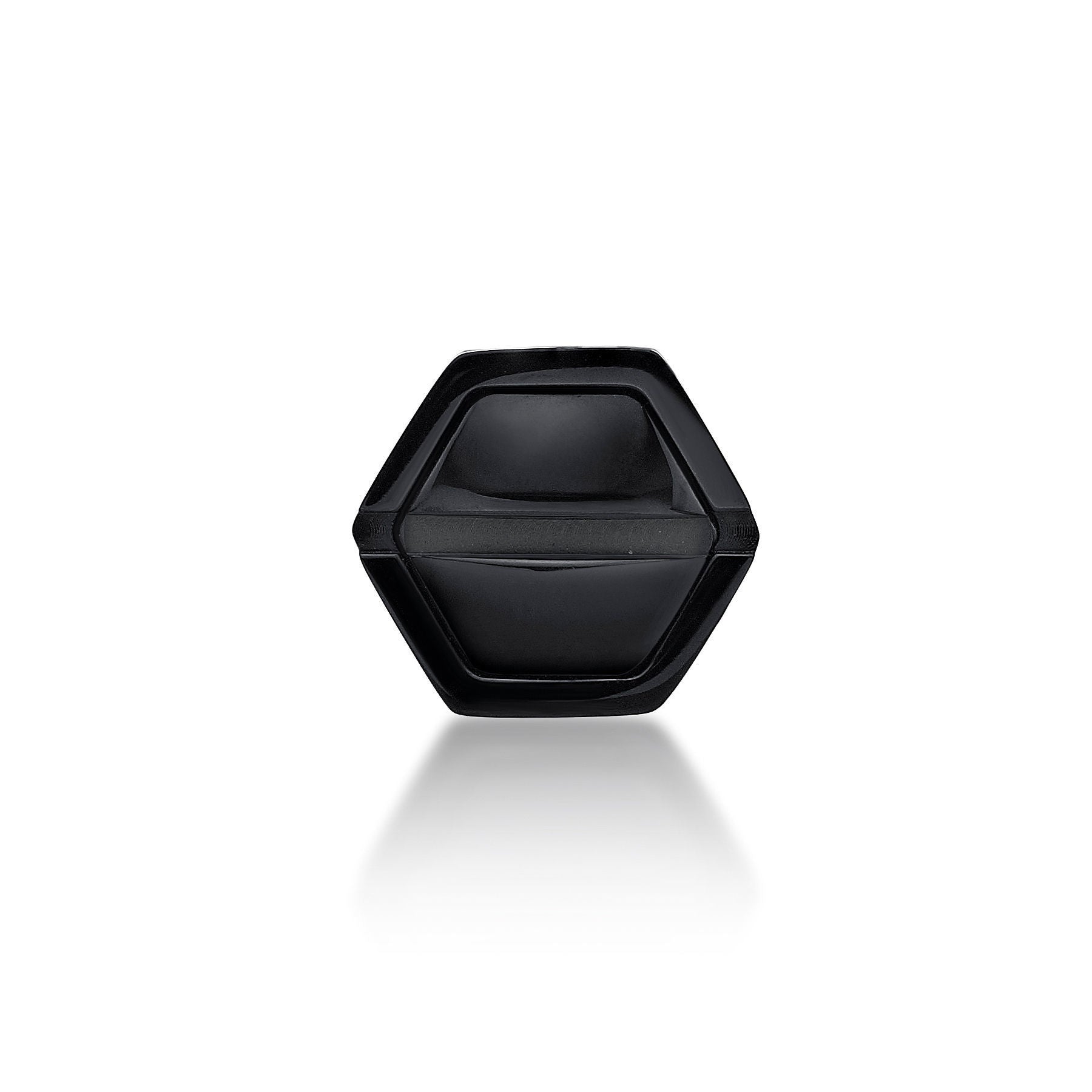Hexagon Stud Earrings