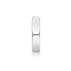 Hexagon Hoop Earrings