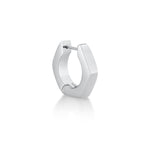 Hexagon Hoop Earrings