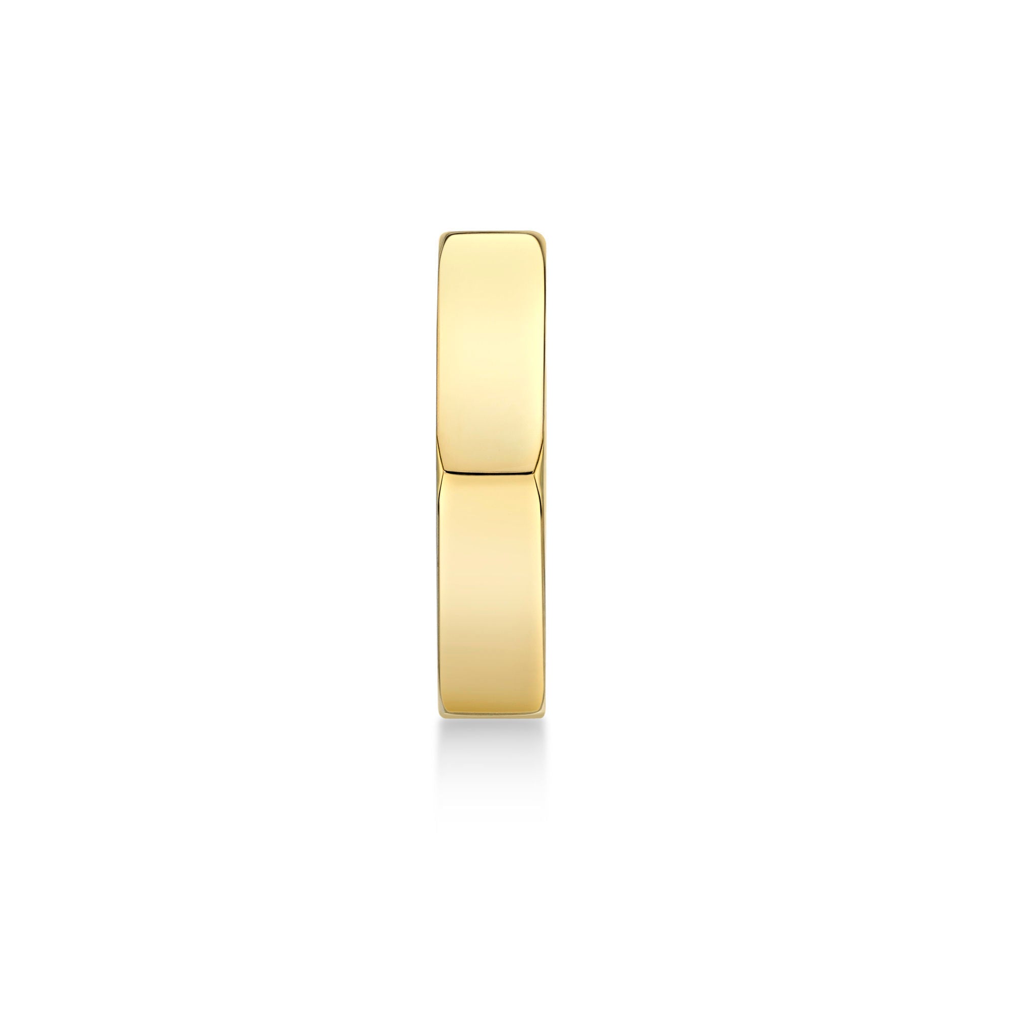 Hexagon Hoop Earrings