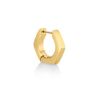 Hexagon Hoop Earrings