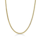 Thin Chain in Gold Ion Plated Stainless Steel
