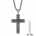 Antique Finish Cross Pendant