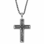 Antique Finish Cross Pendant