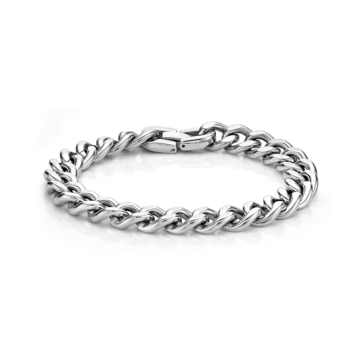 Thick Curb Chain Gift Set in Stainless Steel, 20"
