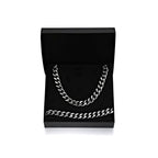 Thick Curb Chain Gift Set in Stainless Steel, 20"