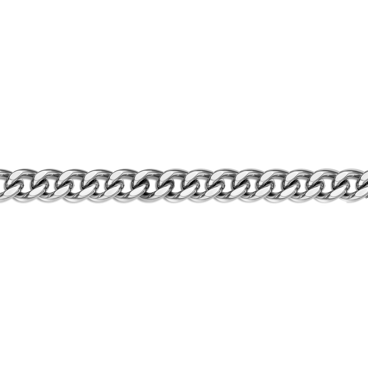 Thick Curb Gift Set in Stainless Steel, 30"