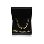 Thick Curb Chain Gift Set in Gold Ion Plated Stainless Steel, 24"