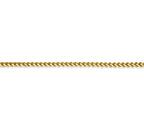 Thin Foxtail Chain Gift Set in Gold Ion Plated Stainless Steel, 22"