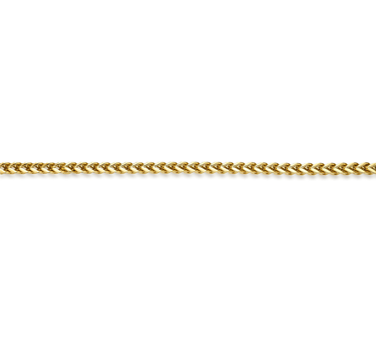 Thin Foxtail Chain Gift Set in Gold Ion Plated Stainless Steel, 22"