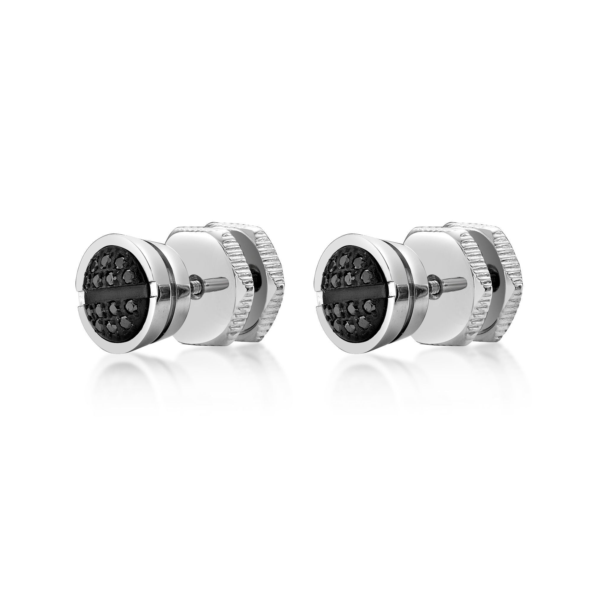 Round Diamond Stud Earrings