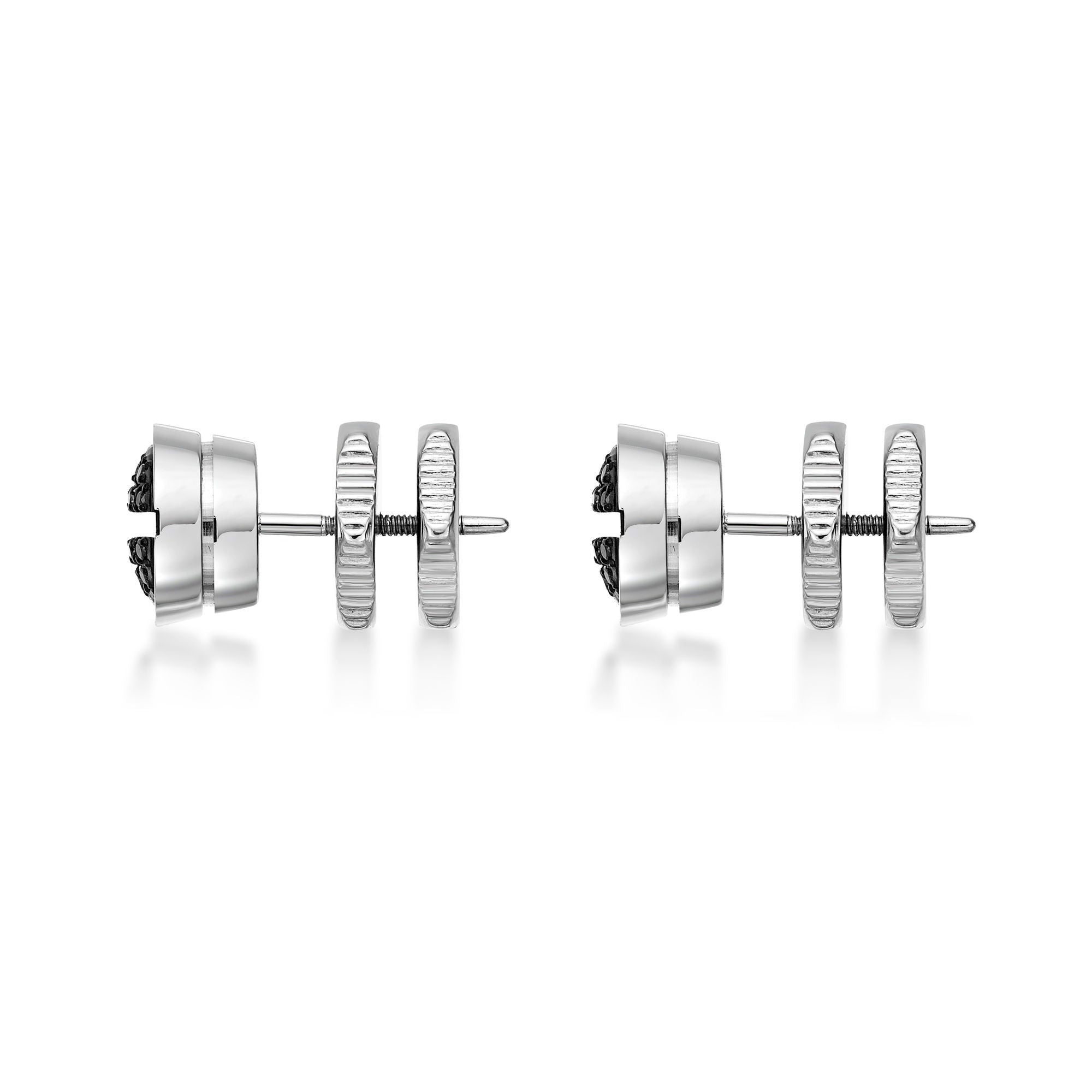 Round Diamond Stud Earrings