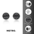 Round Diamond Stud Earrings