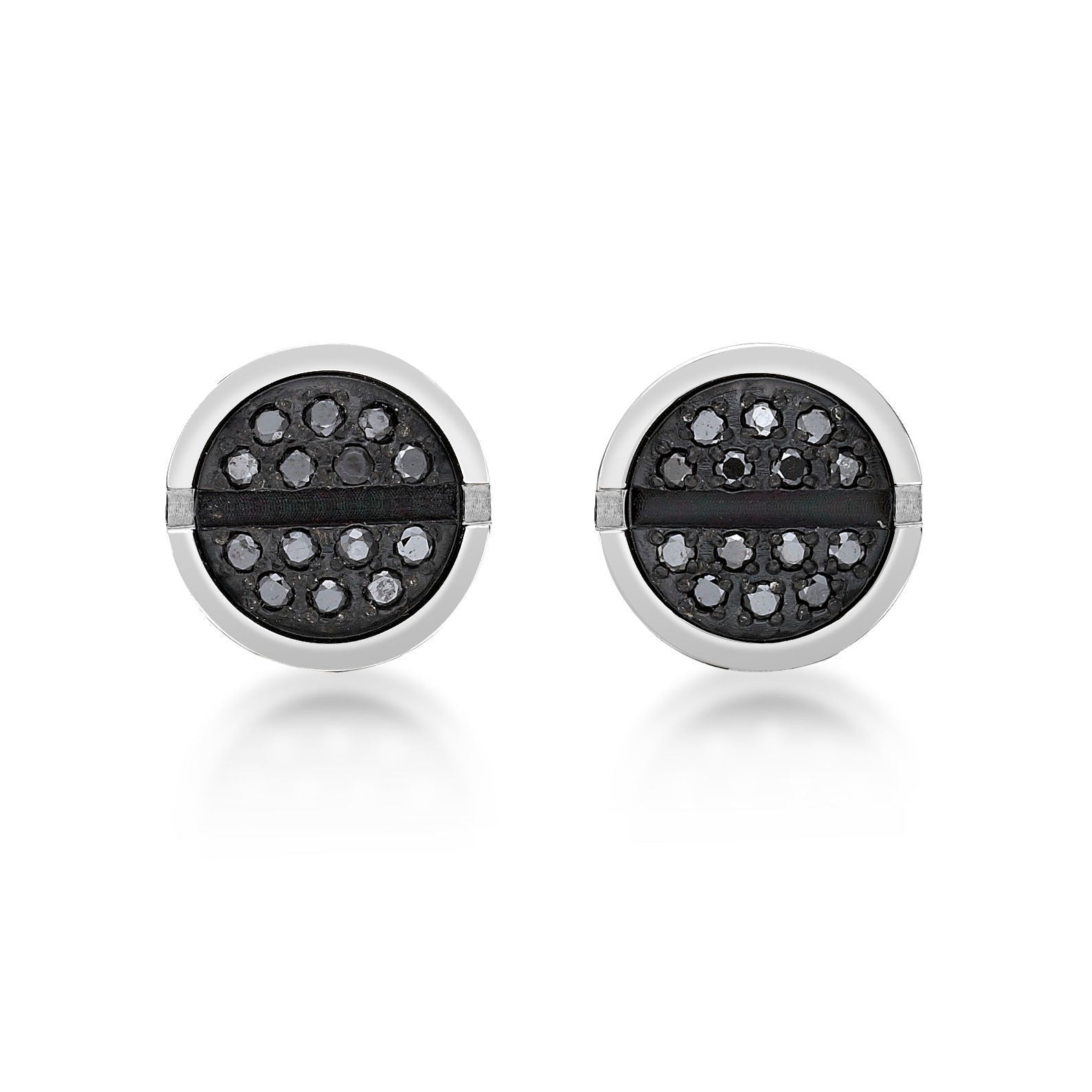 Round Diamond Stud Earrings