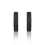 Hexagon Hoop Earrings