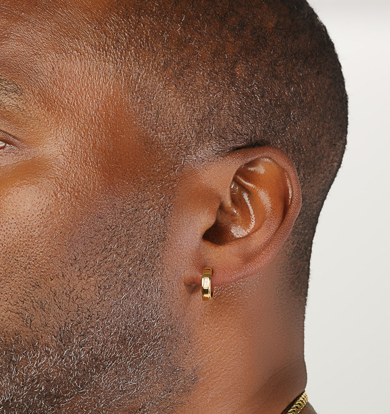 Cubic Zirconia Hoop Earrings