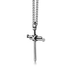 Nail Cross Pendant