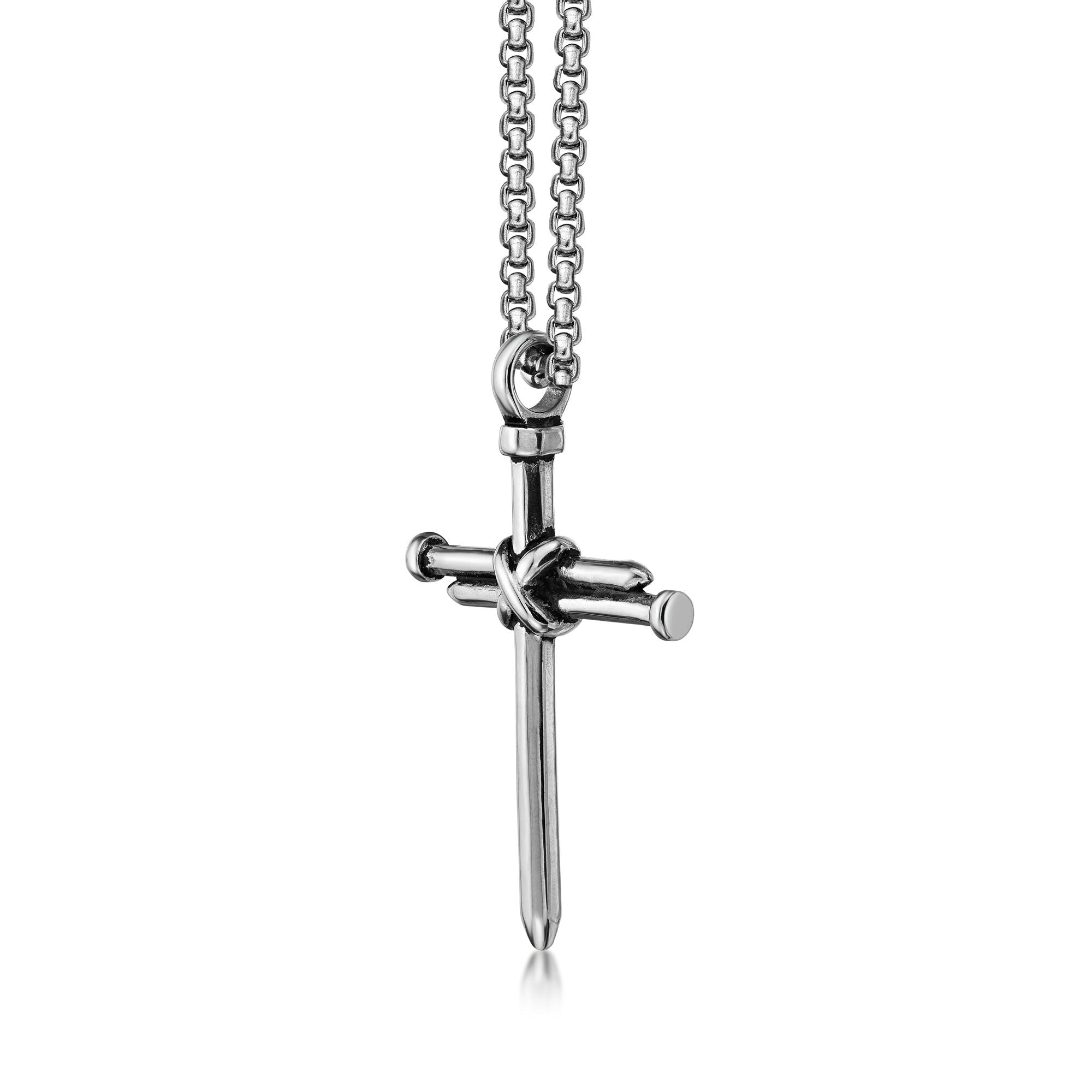 Nail Cross Pendant
