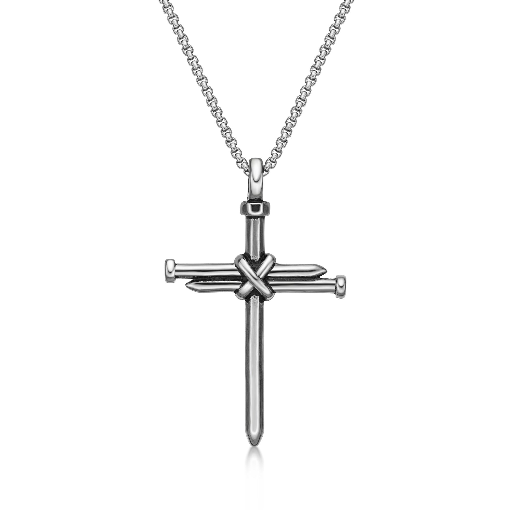 Nail Cross Pendant