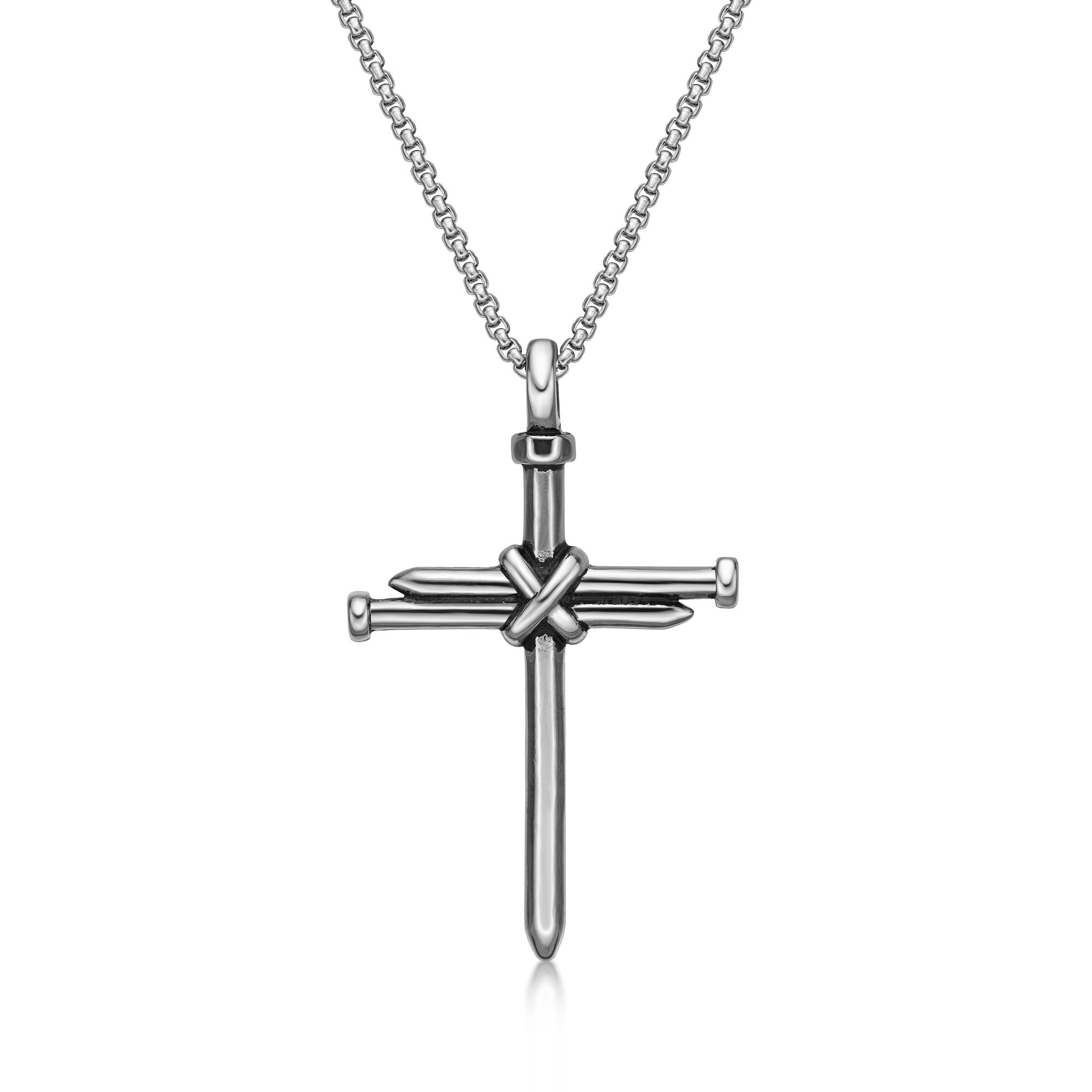 Nail Cross Pendant