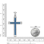 Blue Diamond Cross