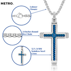 Blue Diamond Cross