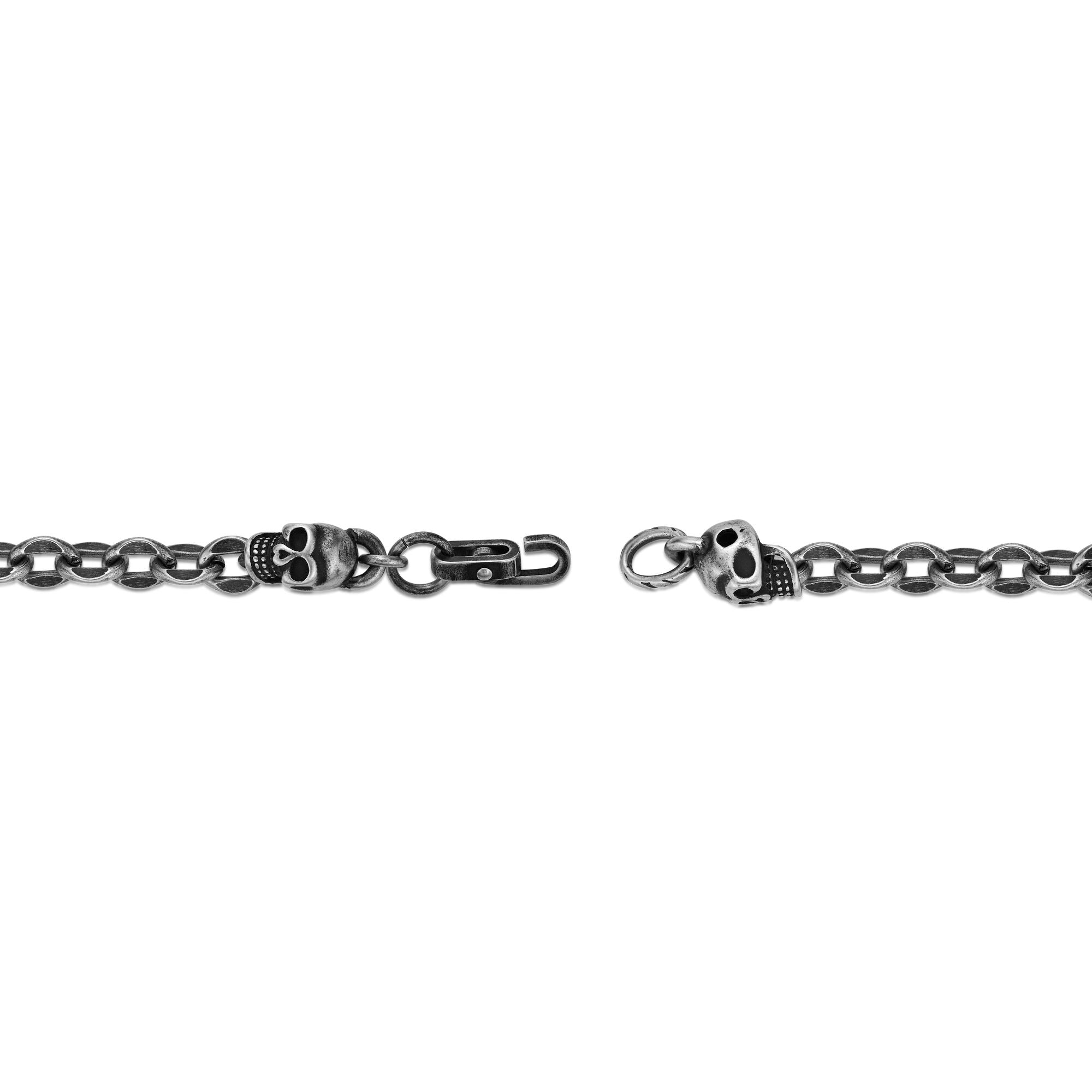 Skull Cable Chain Bracelet