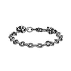 Skull Cable Chain Bracelet