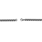 Anchor Round Box Chain Bracelet