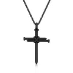 Nail Cross Pendant