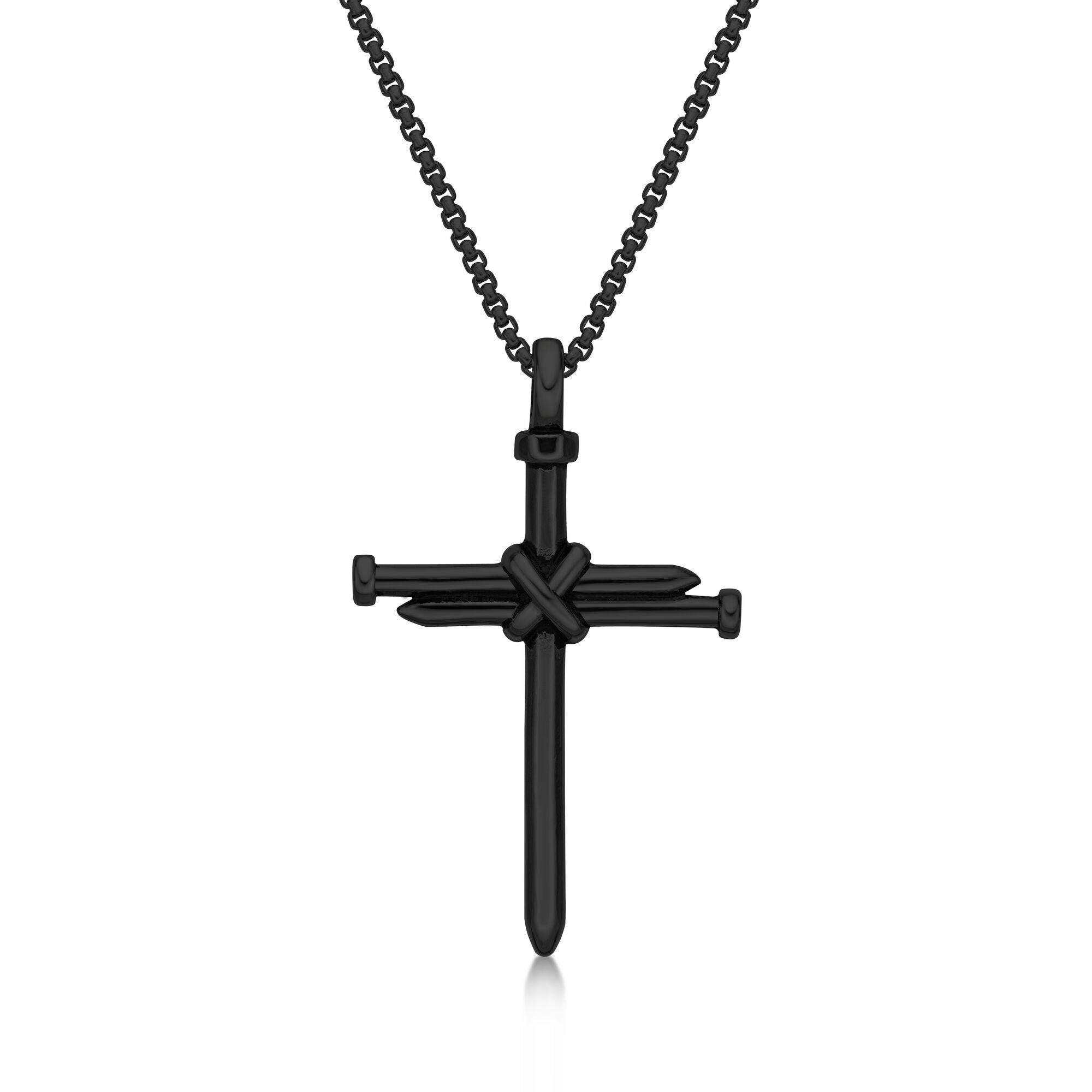 Nail Cross Pendant