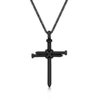 Nail Cross Pendant