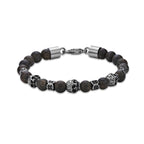 Matte Skull Bronzite Bracelet